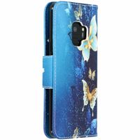 Design Softcase Bookcase Samsung Galaxy S9