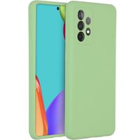 Accezz Liquid Silicone Backcover Samsung Galaxy A52(s) (5G/4G) - Groen