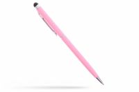 Roze balpen met stylus