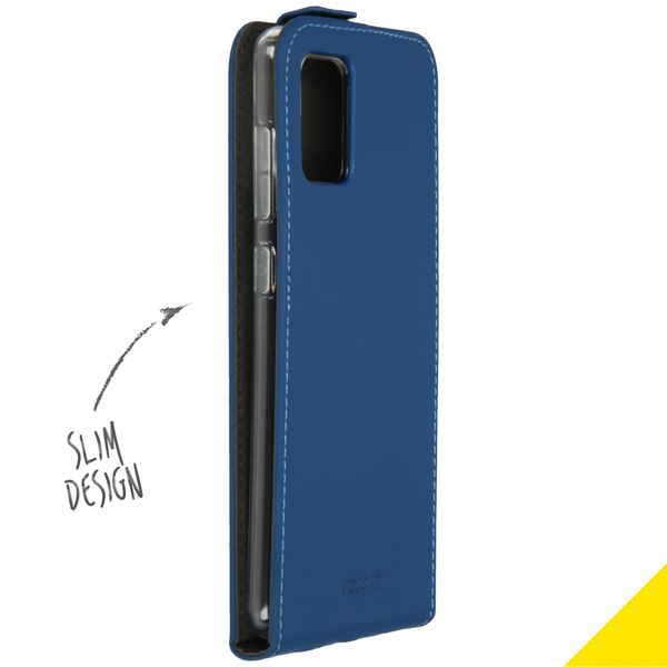 Accezz Flipcase Samsung Galaxy A71 - Blauw