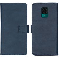 iMoshion Luxe Bookcase Xiaomi Redmi Note 9 Pro / 9S - Donkerblauw