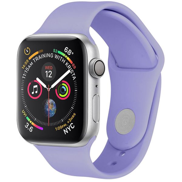 iMoshion Siliconen bandje Apple Watch Series 1-8 / SE / Ultra - 42/44/45/49 mm