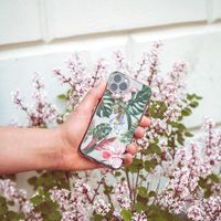 iMoshion Design hoesje Samsung Galaxy S10 - Jungle - Groen / Roze