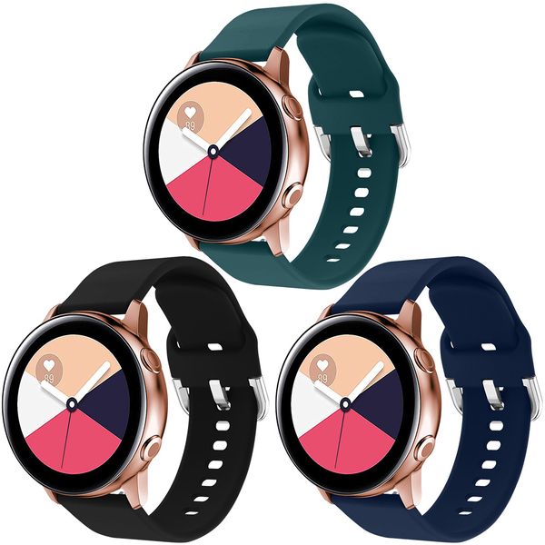 iMoshion Siliconen bandje 3pack Watch 40/42/Active 2 42/44/Watch 3 41