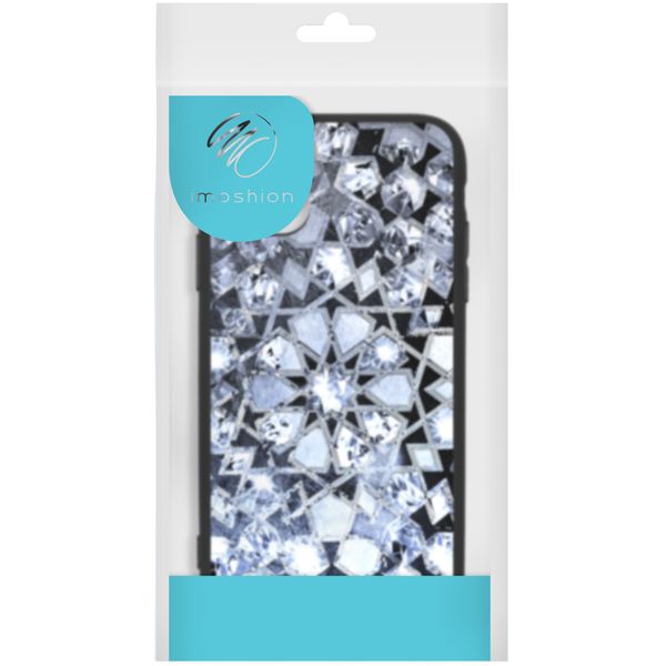 iMoshion Design hoesje Samsung Galaxy A71 - Grafisch - Zilver Bling