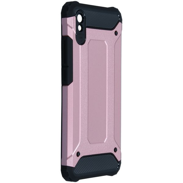 iMoshion Rugged Xtreme Backcover Xiaomi Redmi 9A - Rosé Goud