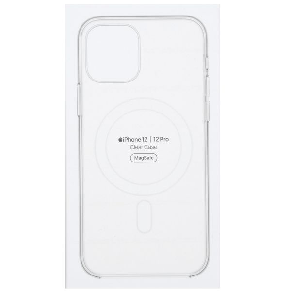 Apple Clearcase MagSafe iPhone 12 (Pro) - Transparant