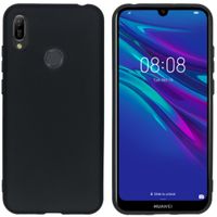 iMoshion Color Backcover Huawei Y6 (2019) - Zwart