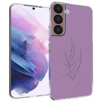 iMoshion Design hoesje Samsung Galaxy S22 - Floral Purple