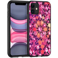 iMoshion Design hoesje iPhone 11 - Grafisch - Roze Bling