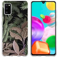 iMoshion Design hoesje Samsung Galaxy A41 - Jungle - Groen / Roze