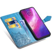 Mandala Bookcase Motorola Moto G8 Power - Turquoise