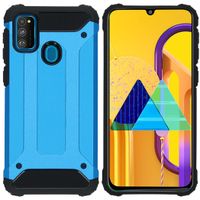 iMoshion Rugged Xtreme Backcover Galaxy M30s / M21 - Lichtblauw