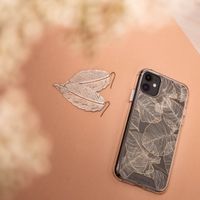 Selencia Fashion Extra Beschermende Backcover iPhone 14 Plus - Gold Botanic