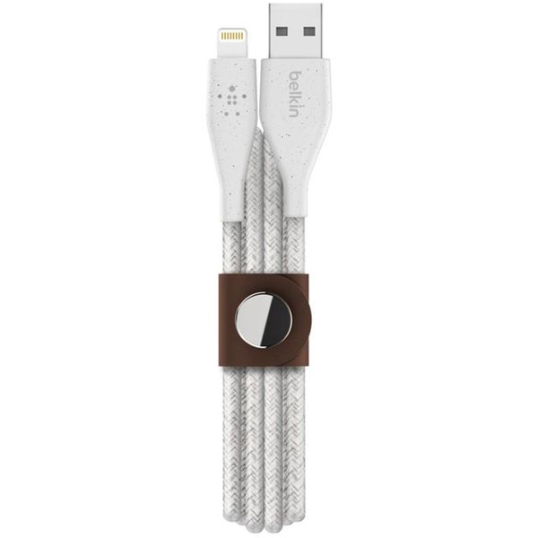 Belkin DuraTek Plus Lightning naar USB kabel - 3 meter - Wit