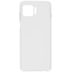 Softcase Backcover Motorola Moto G 5G Plus - Transparant