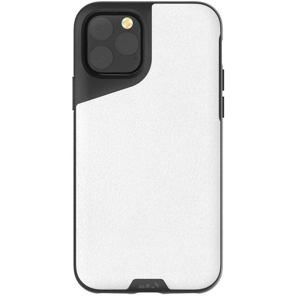 Mous Contour Backcover iPhone 11 Pro - Wit