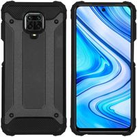 iMoshion Rugged Xtreme Backcover Xiaomi Redmi Note 9 Pro / 9S - Zwart