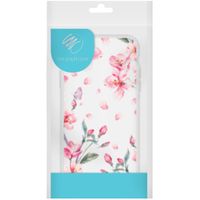 iMoshion Design hoesje Motorola Moto G8 Power - Bloem - Roze