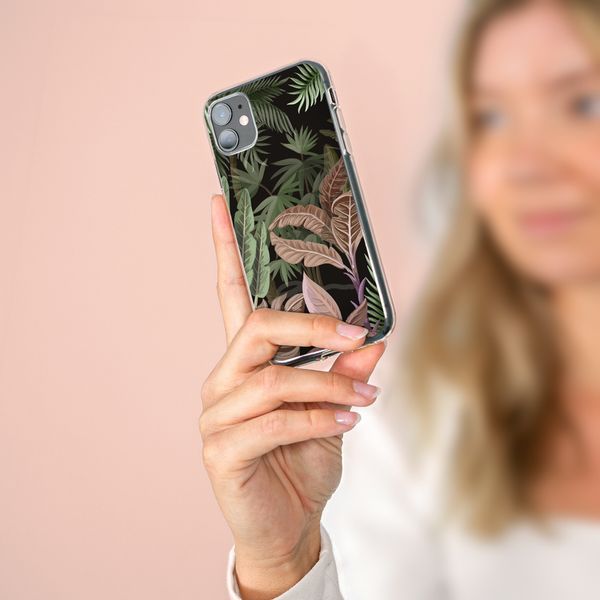 iMoshion Design hoesje Samsung Galaxy S21 - Jungle - Groen / Roze