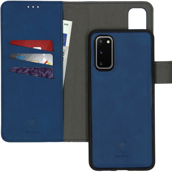 iMoshion Uitneembare 2-in-1 Luxe Bookcase Samsung Galaxy S20 - Blauw