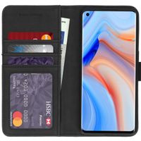 iMoshion Luxe Bookcase Oppo Reno4 Pro 5G - Donkerblauw