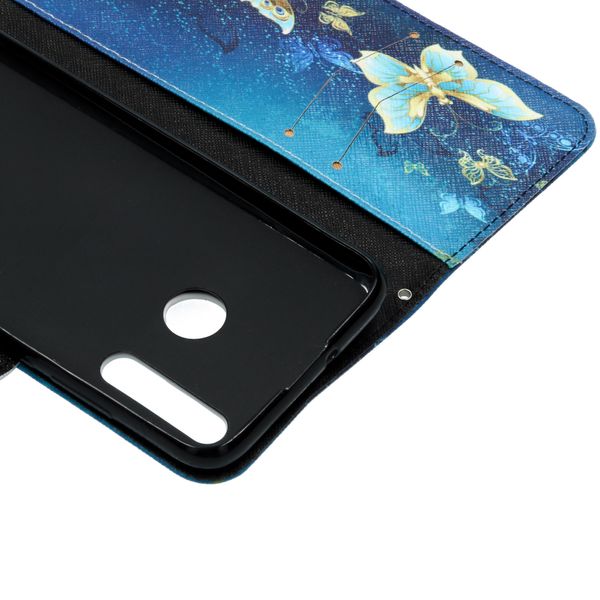 Design Softcase Bookcase Huawei P Smart Plus (2019)