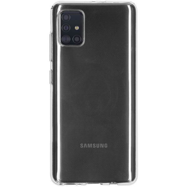 Softcase Backcover Samsung Galaxy A51 - Transparant