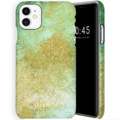 Selencia Maya Fashion Backcover iPhone 11 - Green Nature