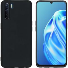 iMoshion Color Backcover Oppo Reno3 / Oppo A91 - Zwart