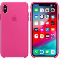 Apple Silicone Backcover iPhone Xs Max - Dragon Fruit