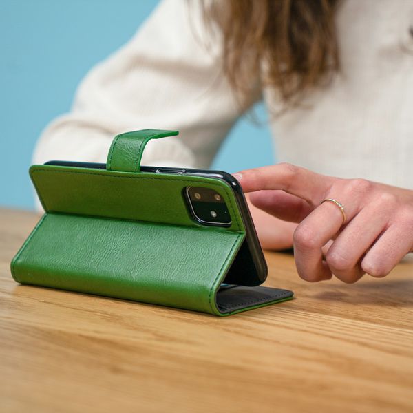 iMoshion Luxe Bookcase iPhone Xs / X - Groen