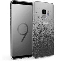 iMoshion Design hoesje Samsung Galaxy S9 - Spetters - Zwart