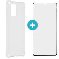 iMoshion Anti-Shock Backcover Premium Screenprotector Galaxy S10 Lite