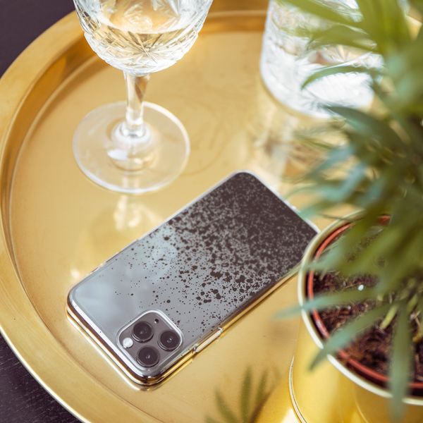 iMoshion Design hoesje iPhone 11 Pro - Spetters - Zwart