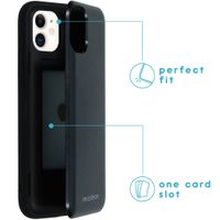 iMoshion Backcover met pashouder iPhone 11 - Zwart