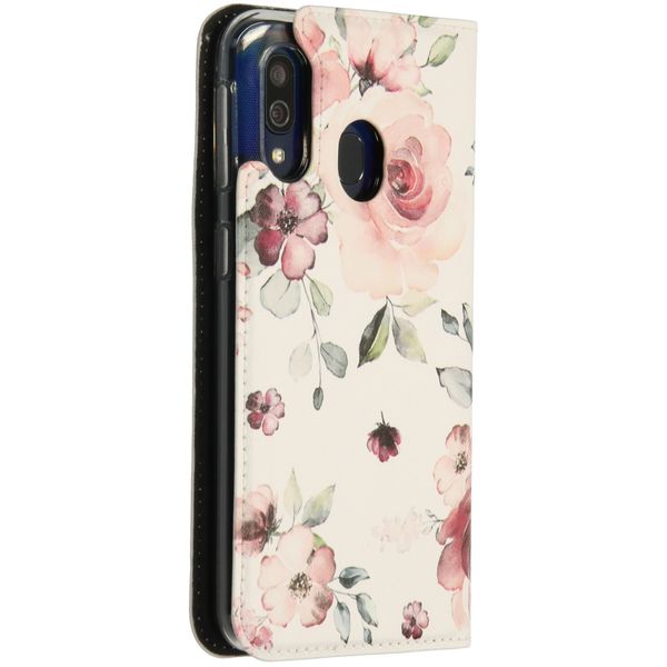 Design Softcase Bookcase Samsung Galaxy A40