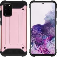 iMoshion Rugged Xtreme Backcover Samsung Galaxy S20 Plus - Rosé Goud