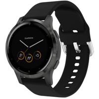 iMoshion Siliconen bandje Garmin Vivoactive 4L - Zwart