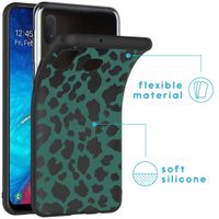 iMoshion Design hoesje Samsung Galaxy A20e - Luipaard - Groen / Zwart