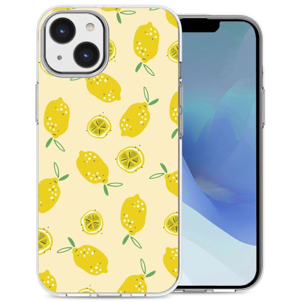 iMoshion Design hoesje iPhone 14 - Lemons