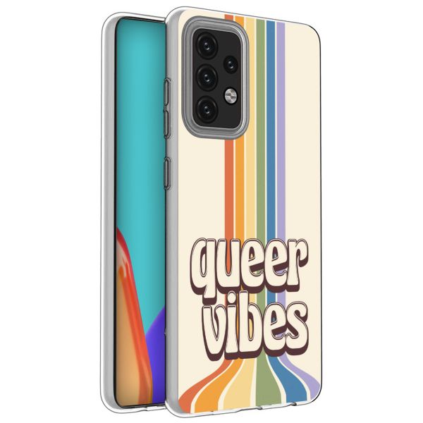 iMoshion Design hoesje Samsung Galaxy A52(s) (5G/4G) - Rainbow Queer vibes