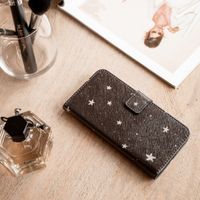 iMoshion Design Softcase Bookcase iPhone 12 Mini - Stars Gold