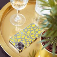 iMoshion Design hoesje iPhone Xr - Luipaard - Geel