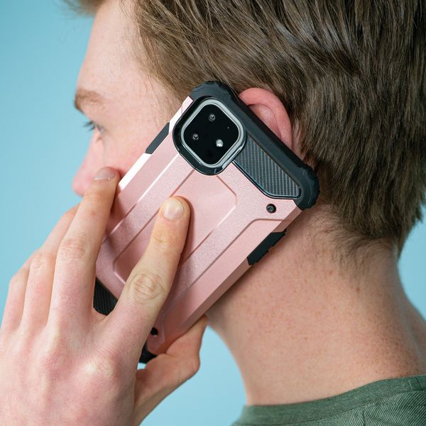 iMoshion Rugged Xtreme Backcover iPhone 11 - Rosé Goud