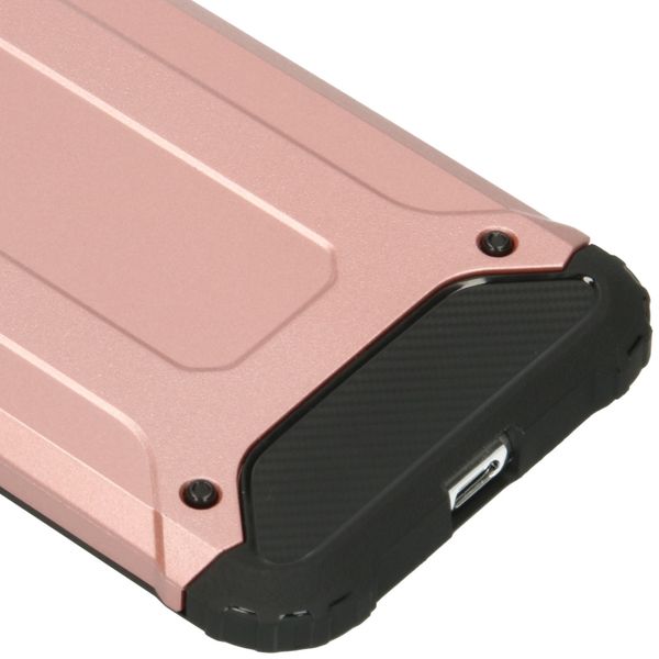 iMoshion Rugged Xtreme Backcover iPhone X - Rosé Goud