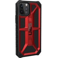 UAG Monarch Backcover iPhone 12 (Pro) - Rood