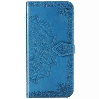 Mandala Bookcase Samsung Galaxy S10 Lite - Turquoise