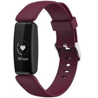 iMoshion Siliconen bandje Fitbit Inspire 2 - Donkerrood