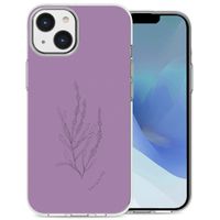 iMoshion Design hoesje iPhone 14 - Floral Purple